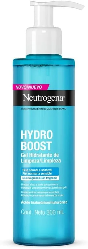Neutrogena Hydro Boost Gel de Limpeza Facial 300 ml