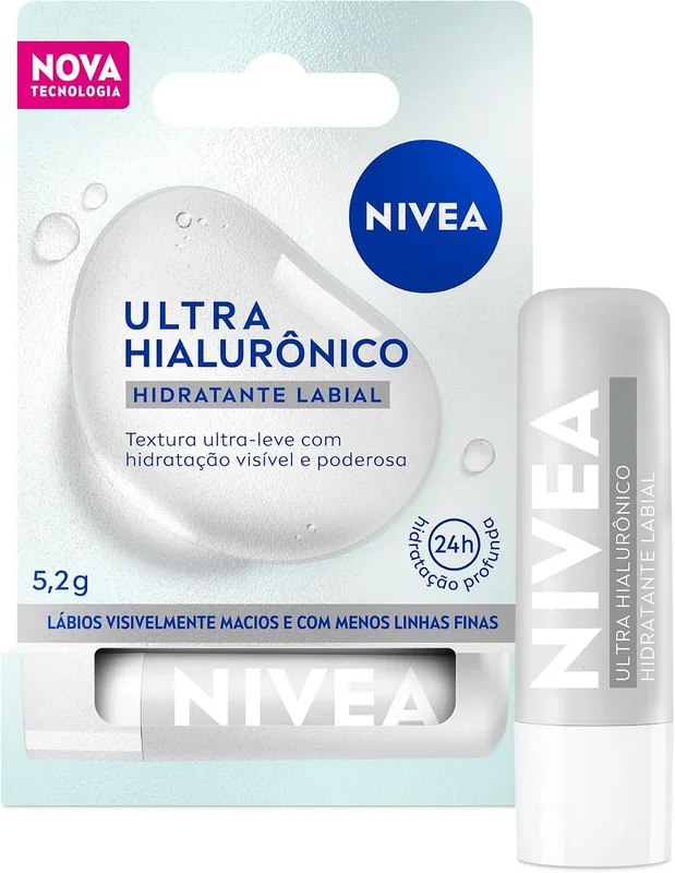NIVEA Hidratante Labial Ultra Hialurônico