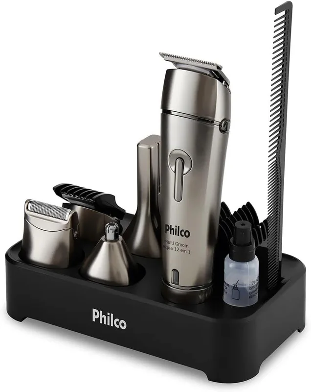 Philco Aparador de Pelos Multigroom Aqua 12 em 1