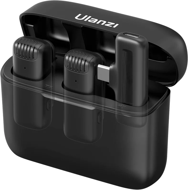 Ulanzi Microfone de Lapela Sem Fio J12