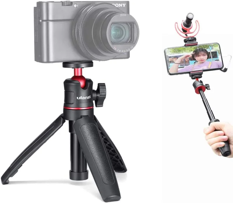 Ulanzi MT-08 Mini Tripé e Bastão de Selfie